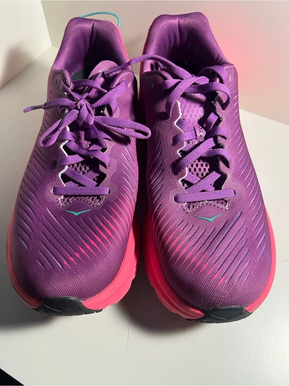 Hoka Women's Pink and Purple Running Shoe